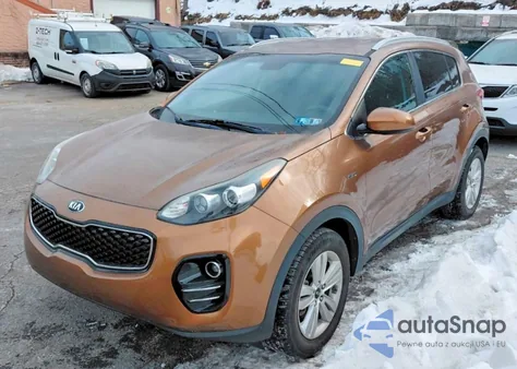 2017 Kia Sportage Lx z USA, uszkodzony, nr VIN KNDPMCAC4H7221312